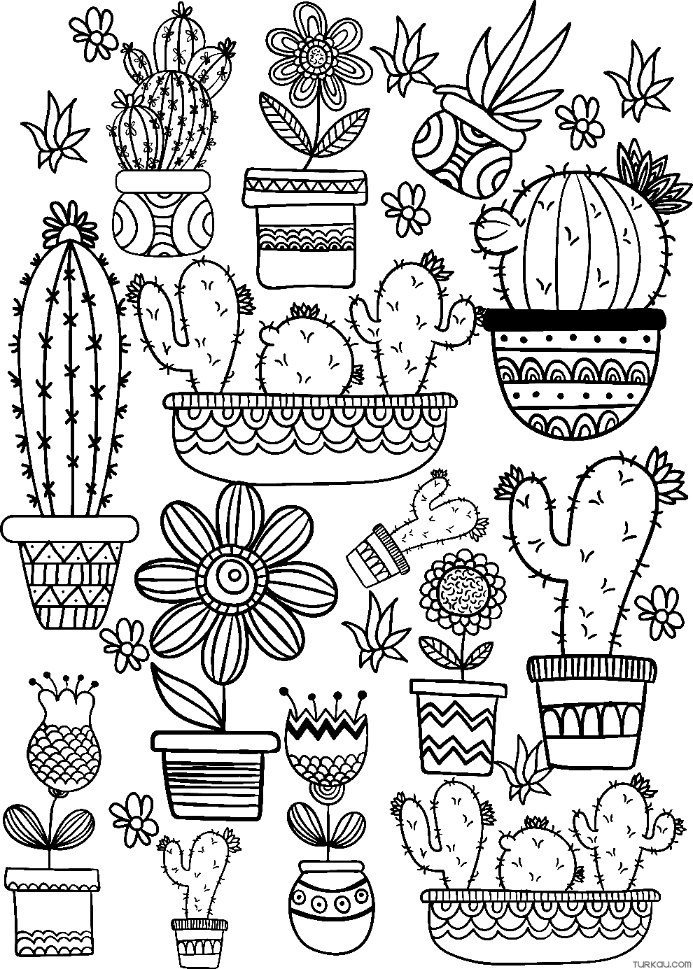 134 Aesthetic Coloring Pages Printable 36