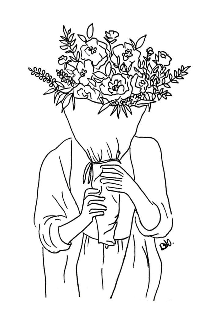 aesthetic coloring pages printable jpg