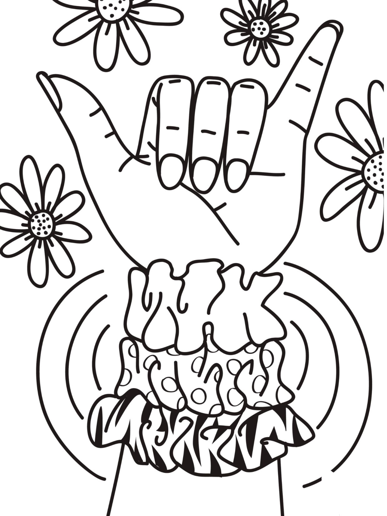 134 Aesthetic Coloring Pages Printable 7