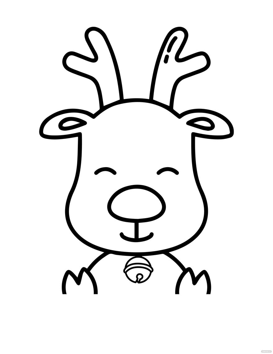 27 Jolly Rudolph Coloring Pages Printable 10