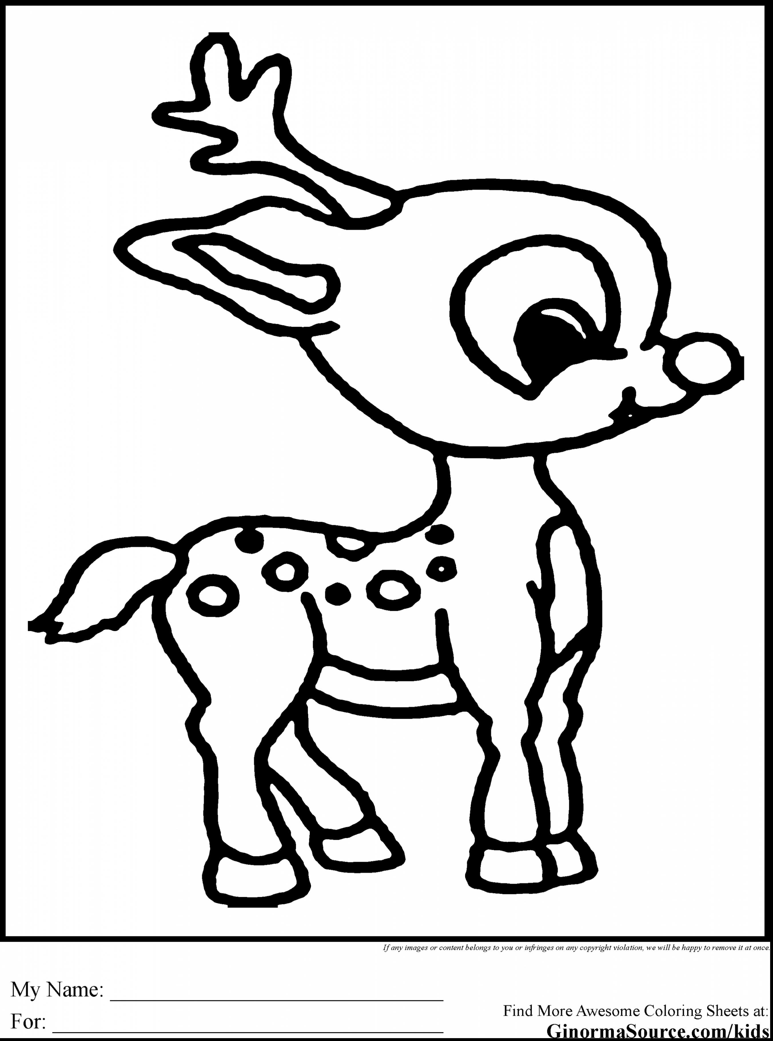 27 Jolly Rudolph Coloring Pages Printable 12