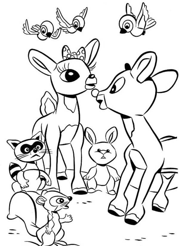 27 Jolly Rudolph Coloring Pages Printable 14