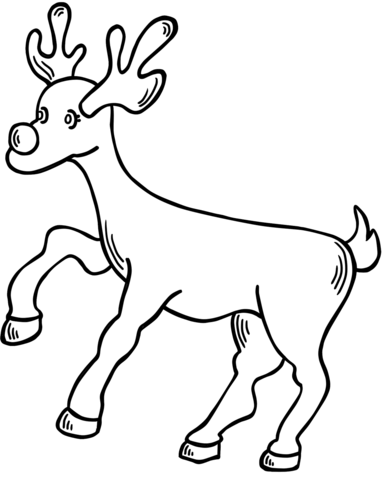 27 Jolly Rudolph Coloring Pages Printable 21