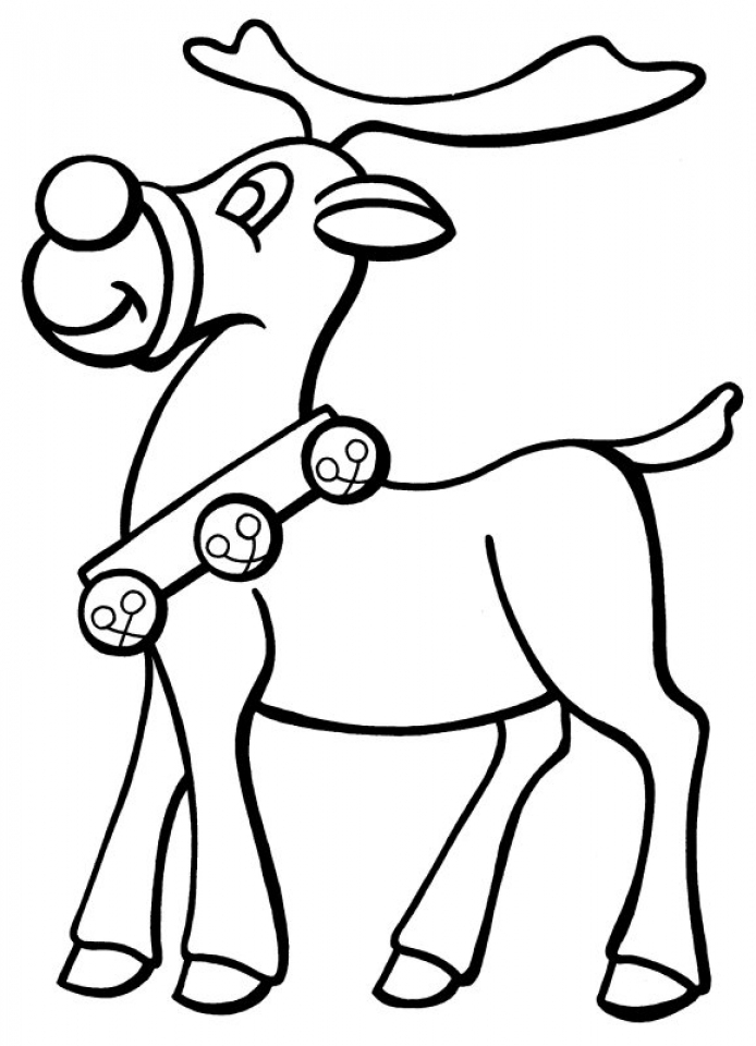 jolly rudolph coloring pages printable jpg