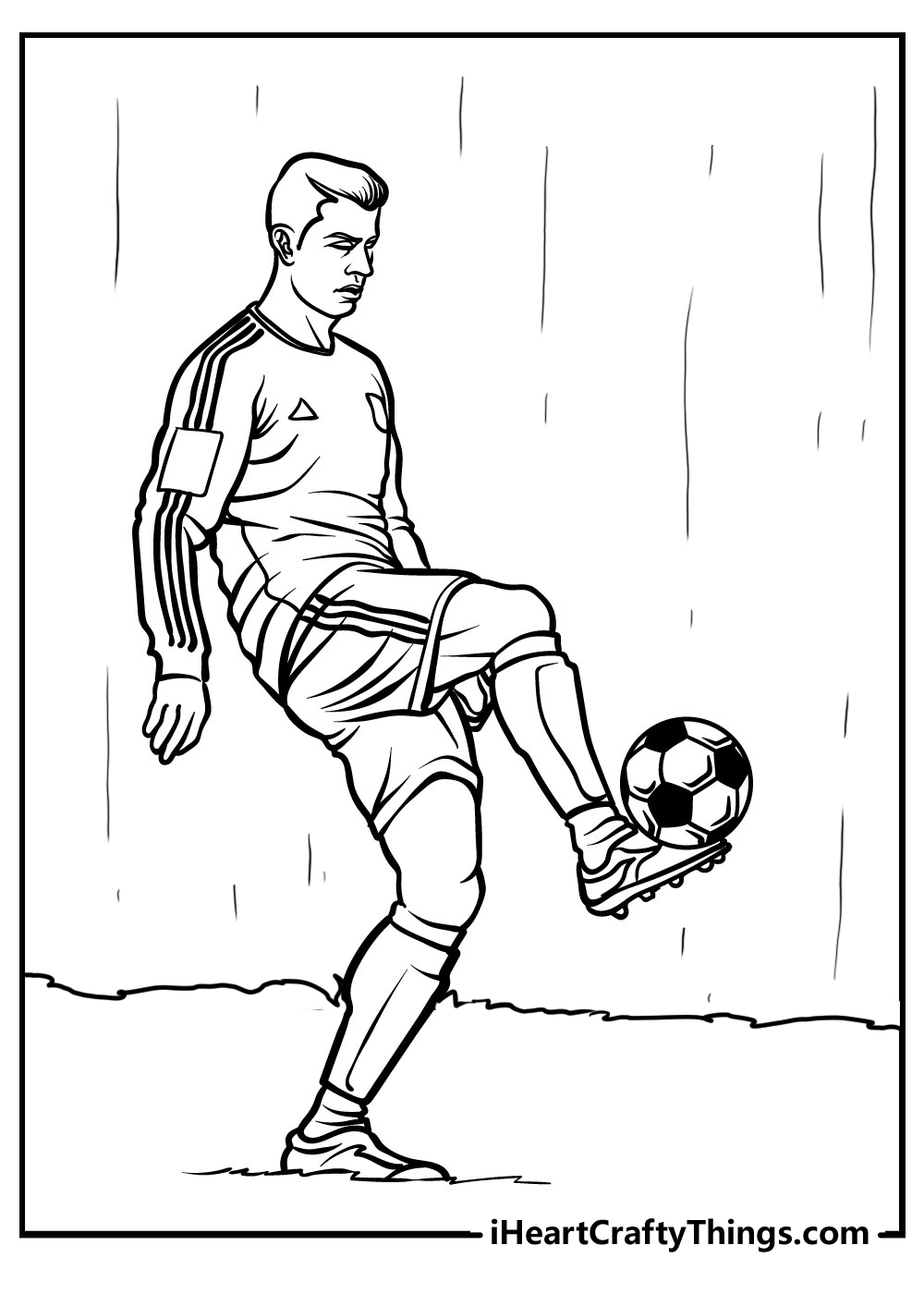 29 Energetic Soccer Coloring Pages Printable 25