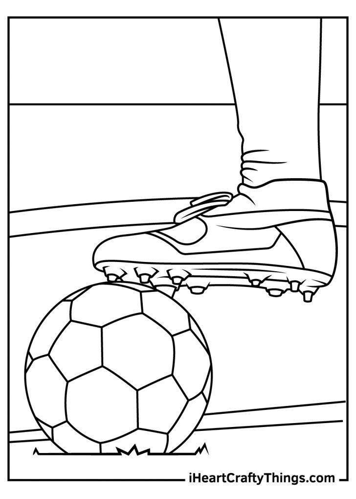 energetic soccer coloring pages printable jpg