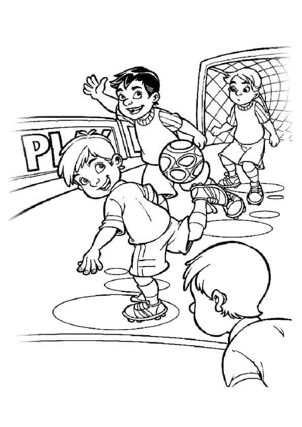 29 Energetic Soccer Coloring Pages Printable 3