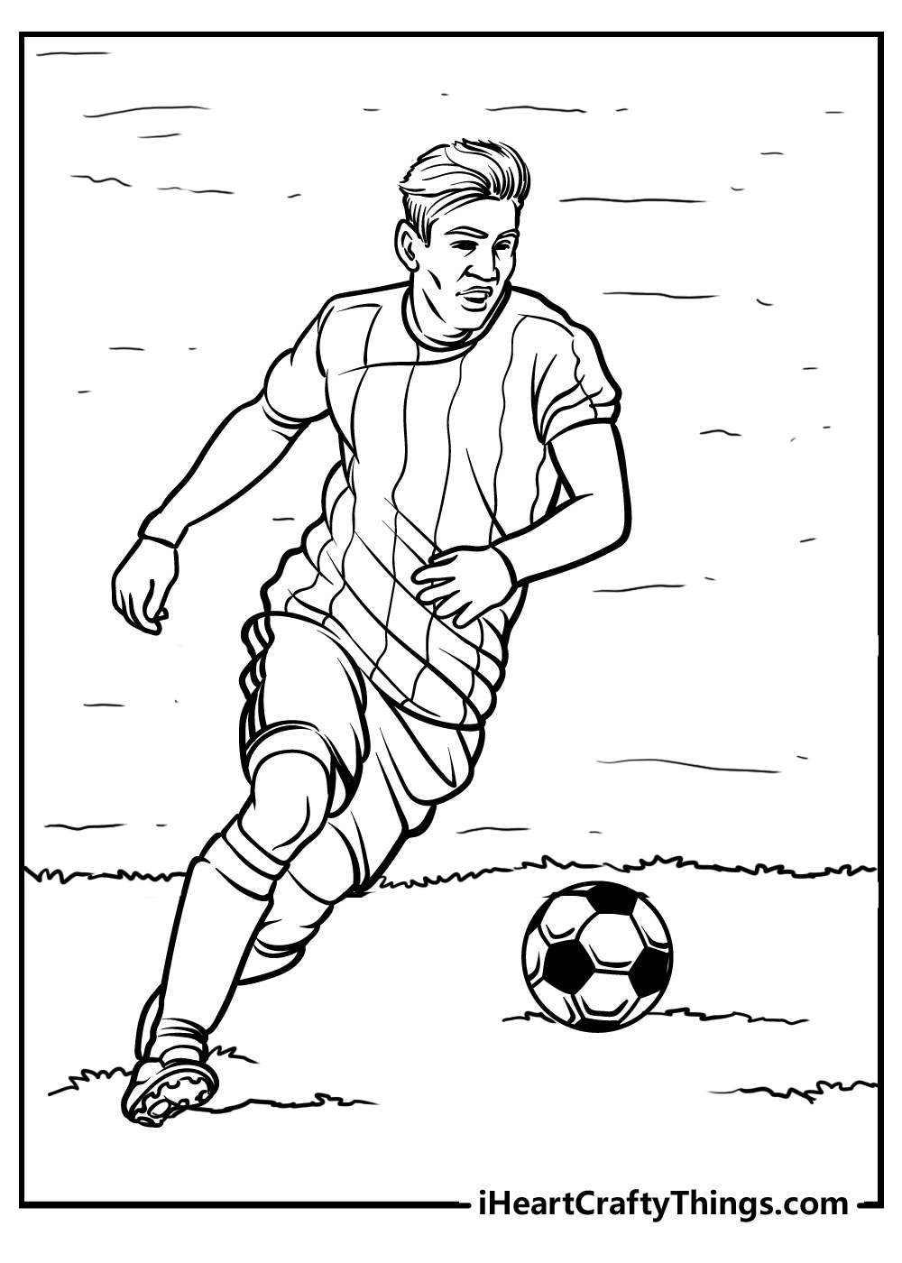 29 Energetic Soccer Coloring Pages Printable 35