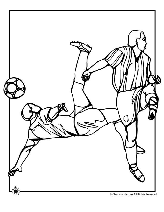 29 Energetic Soccer Coloring Pages Printable 9