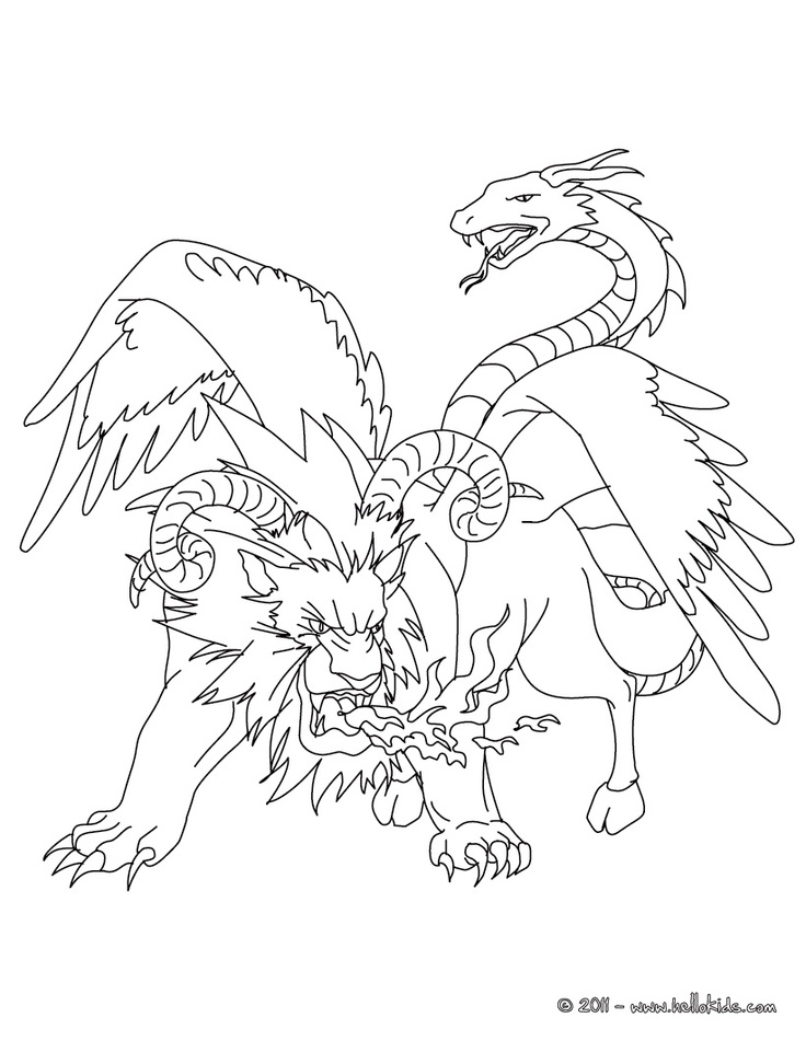 29 Mythical Dragon Coloring Pages Printable 24