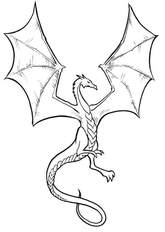 mythical dragon coloring pages printable jpg