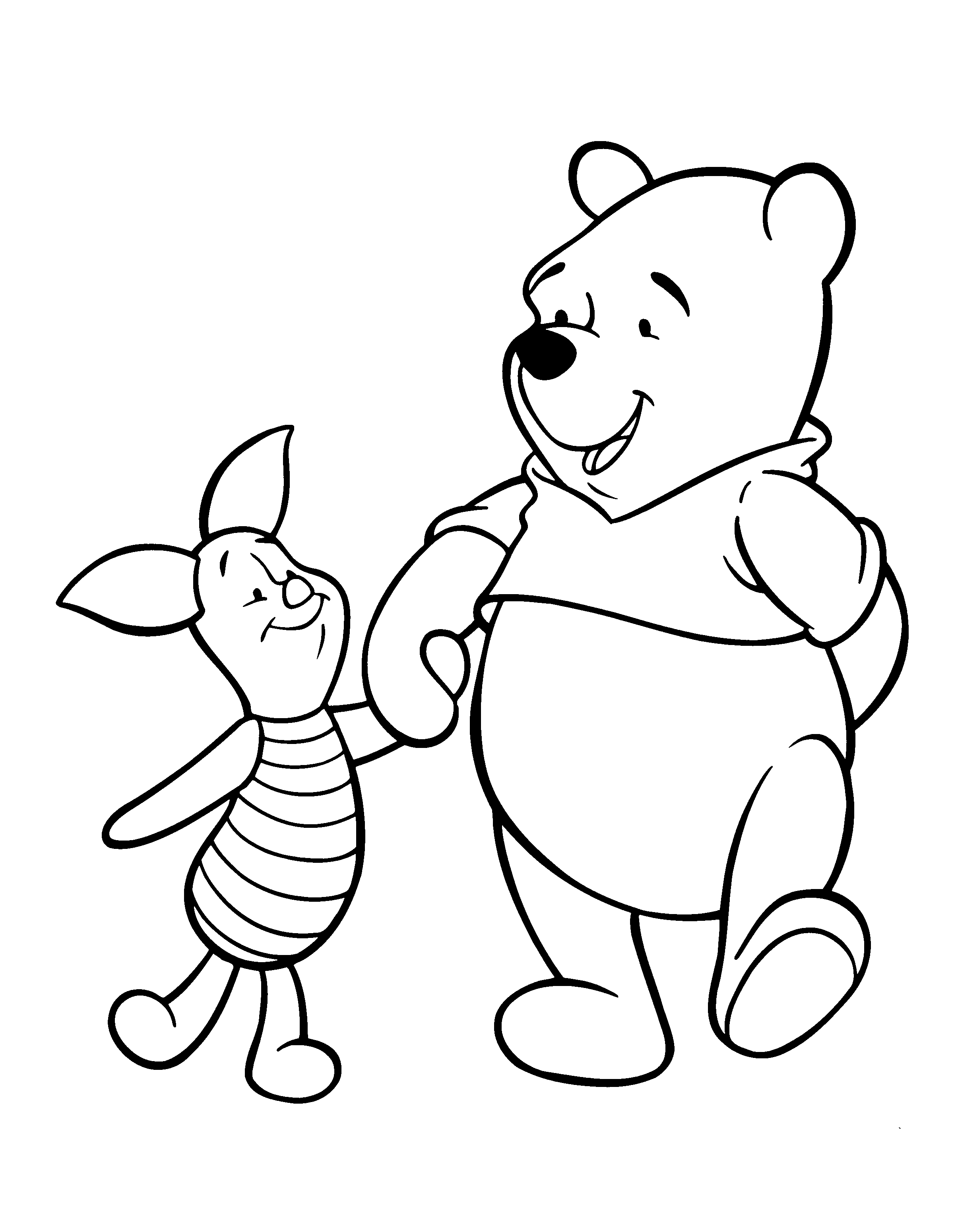 30 Adorable Winnie The Pooh Coloring Pages Printable 3