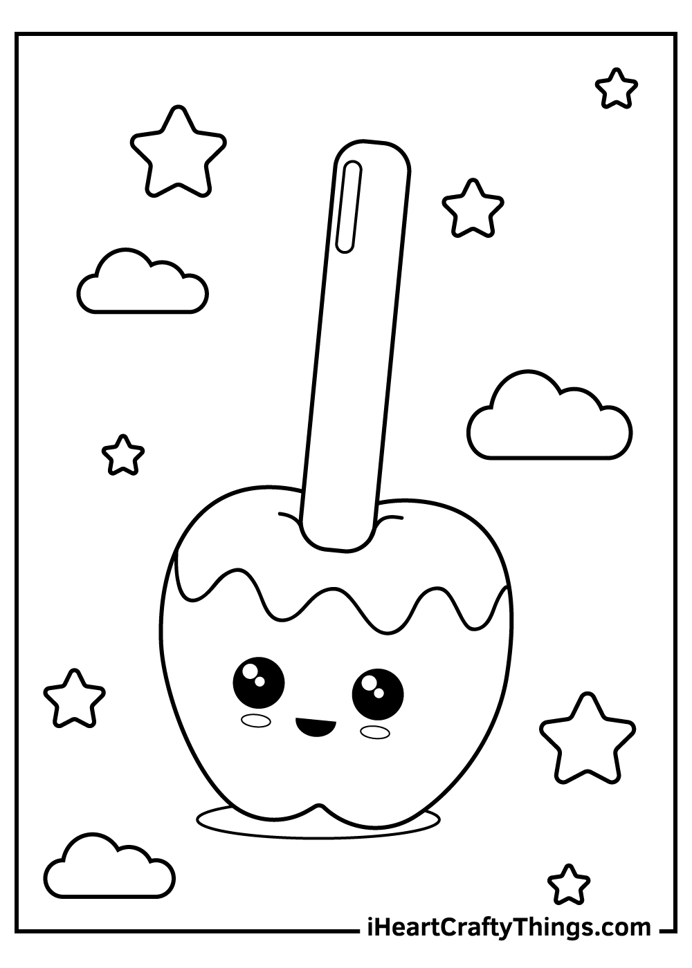 sweet candy coloring pages printable jpg