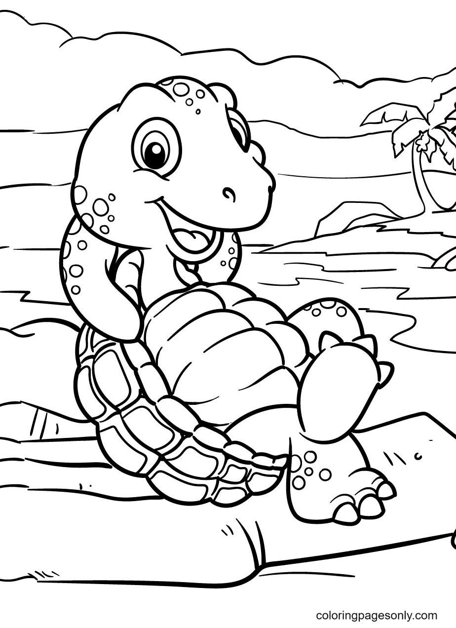 relaxing turtle coloring pages printable jpg