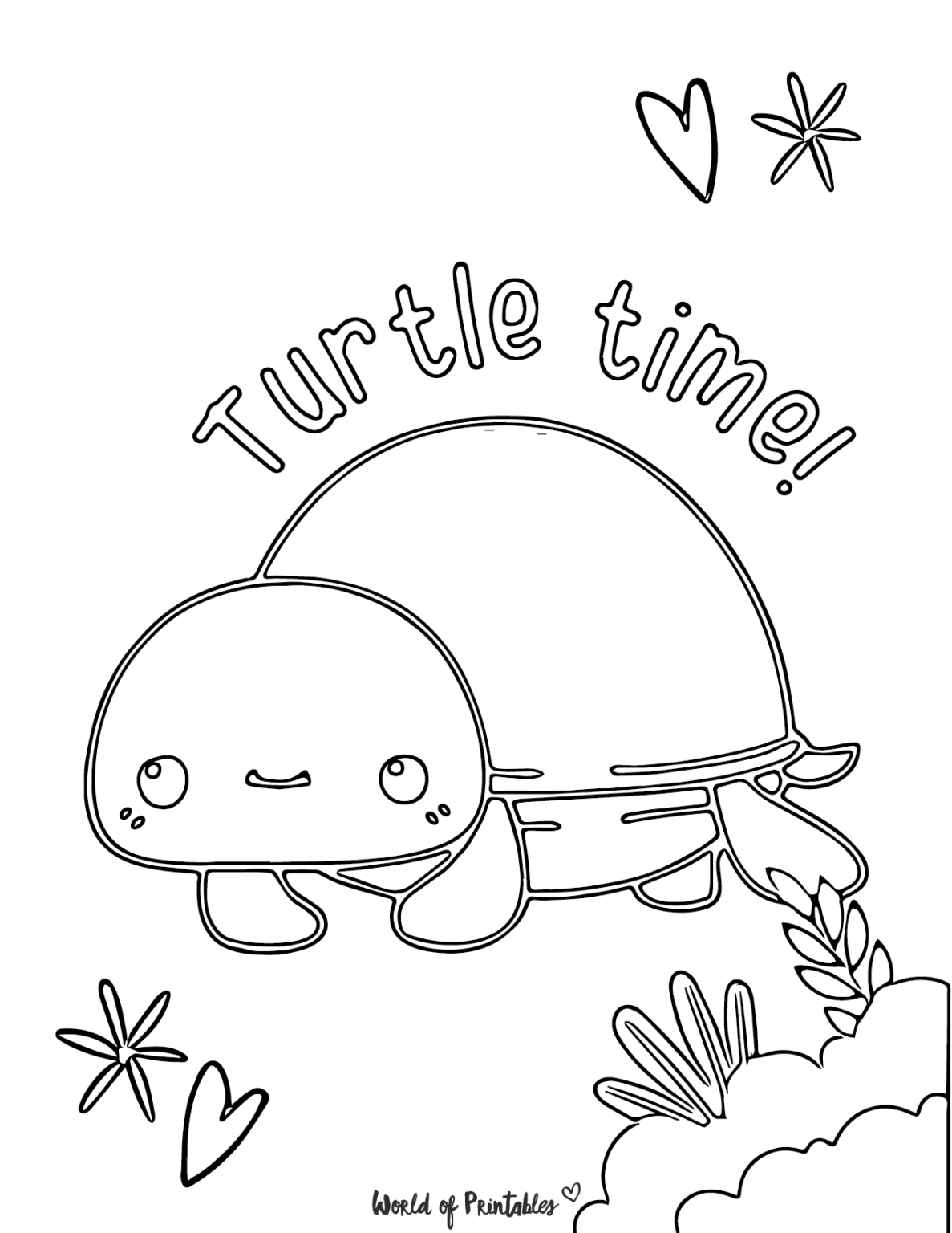 relaxing turtle coloring pages printable jpg