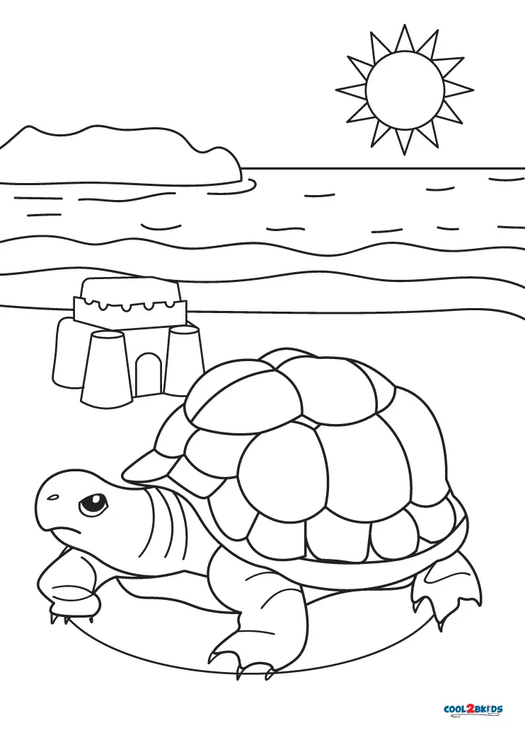 relaxing turtle coloring pages printable jpg