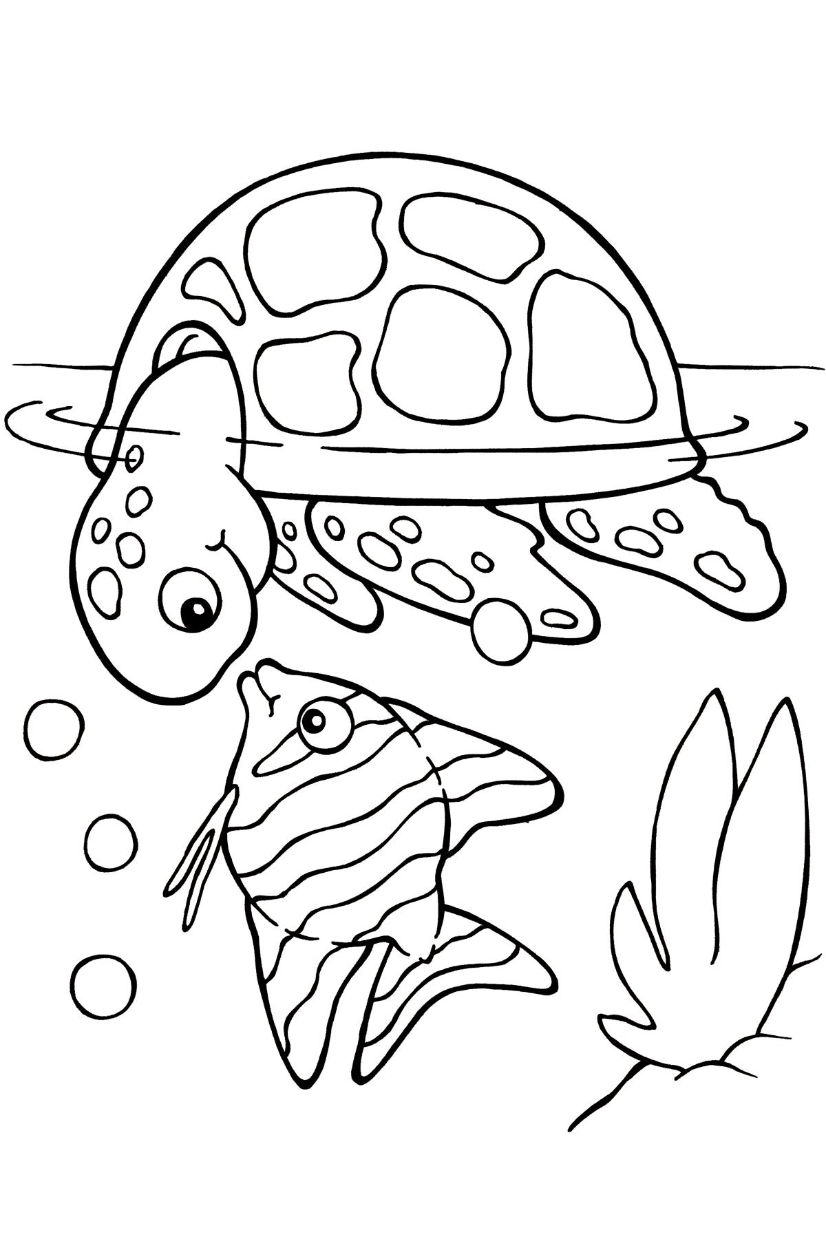 31 Relaxing Turtle Coloring Pages Printable 33