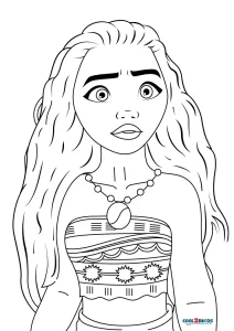 32 Moana Coloring Pages Printable 13