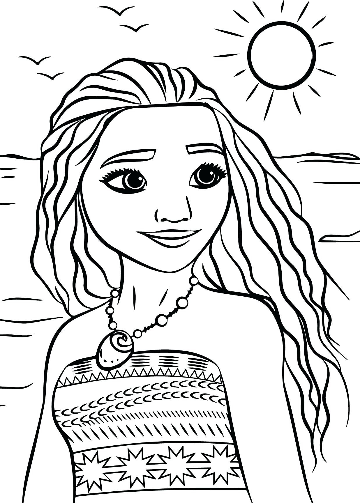 32 Moana Coloring Pages Printable 16