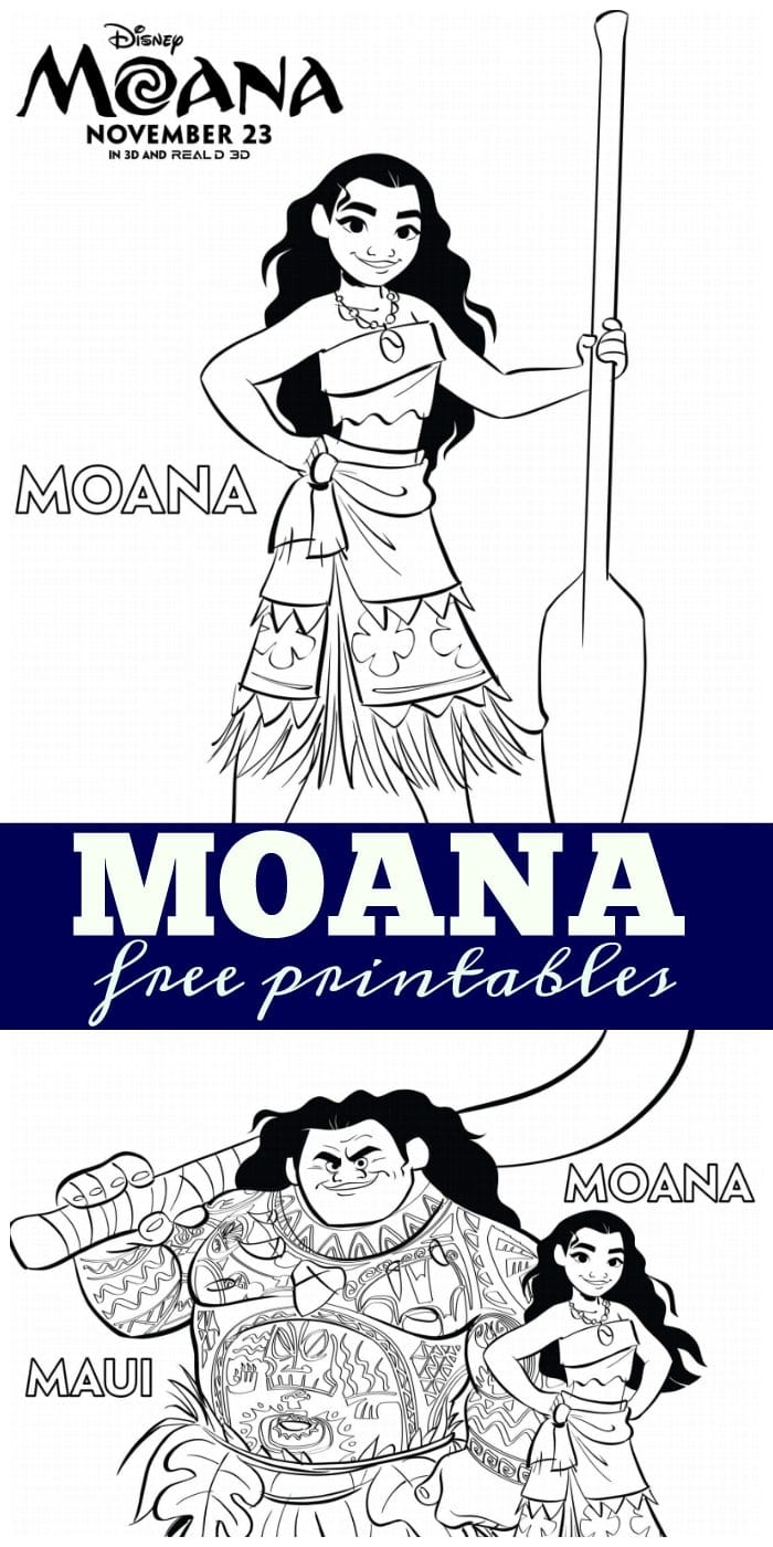 32 Moana Coloring Pages Printable 18