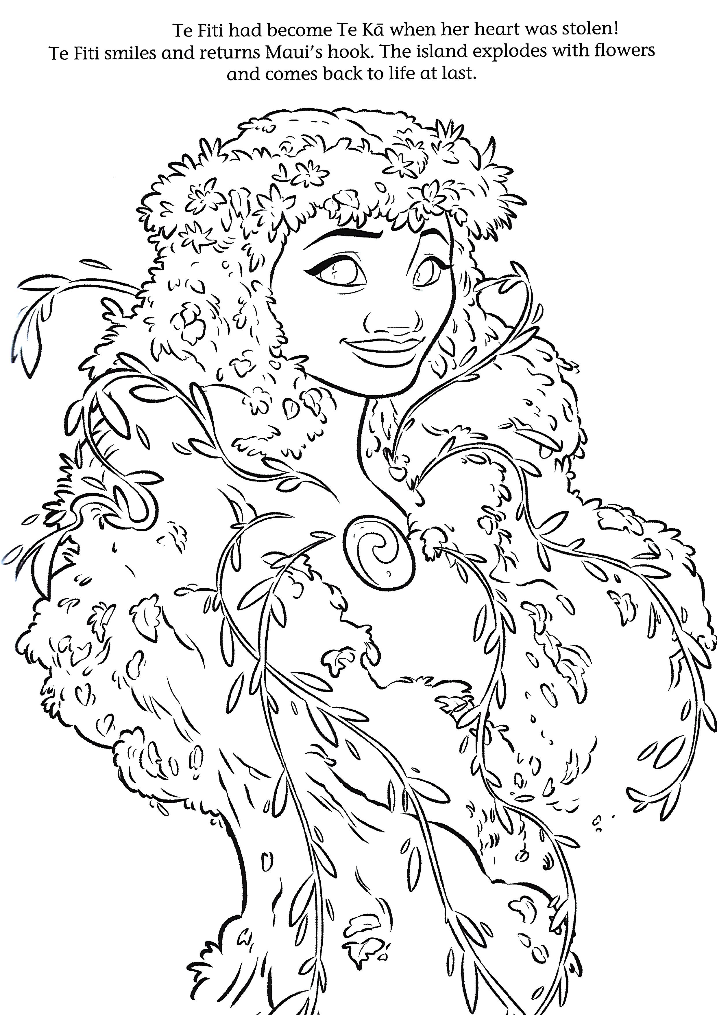 32 Moana Coloring Pages Printable 21