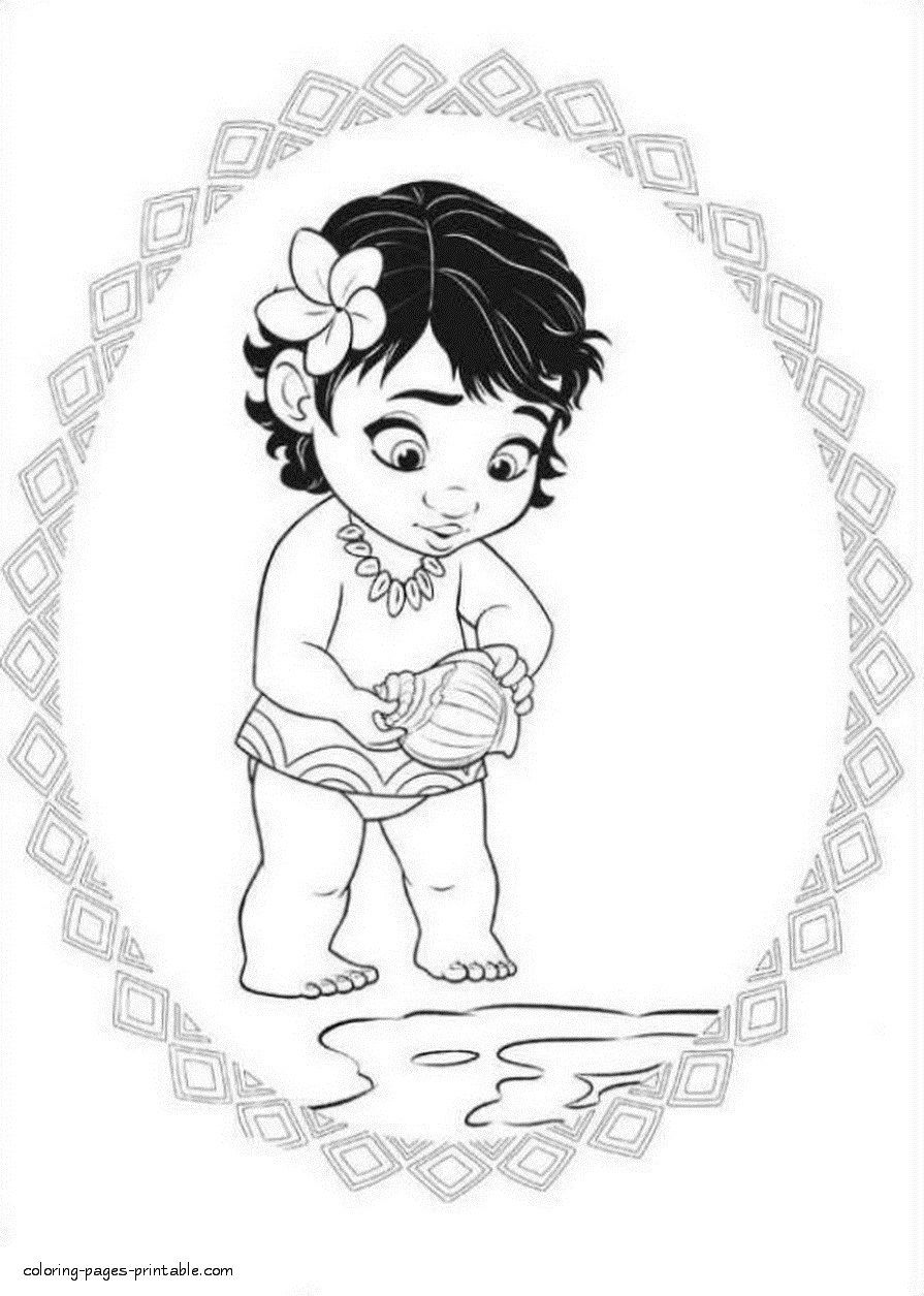 32 Moana Coloring Pages Printable 24