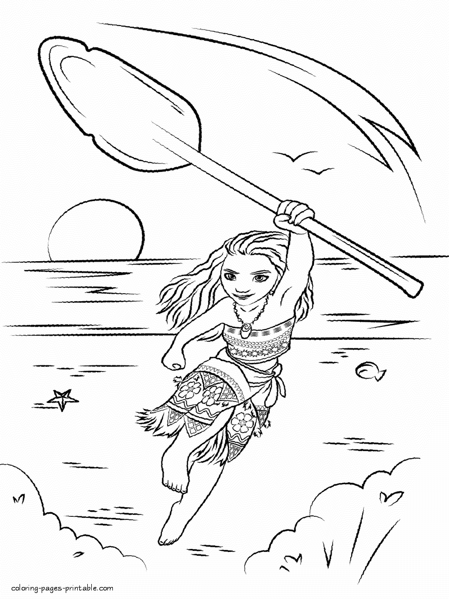 32 Moana Coloring Pages Printable 34