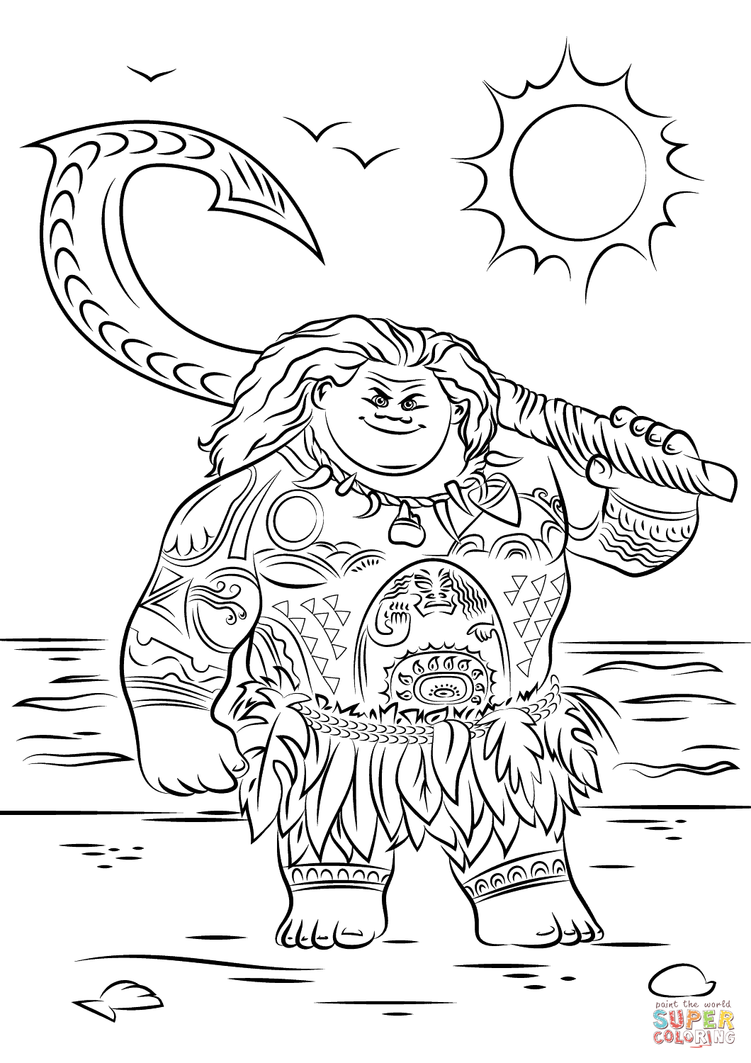 moana coloring pages printable jpg