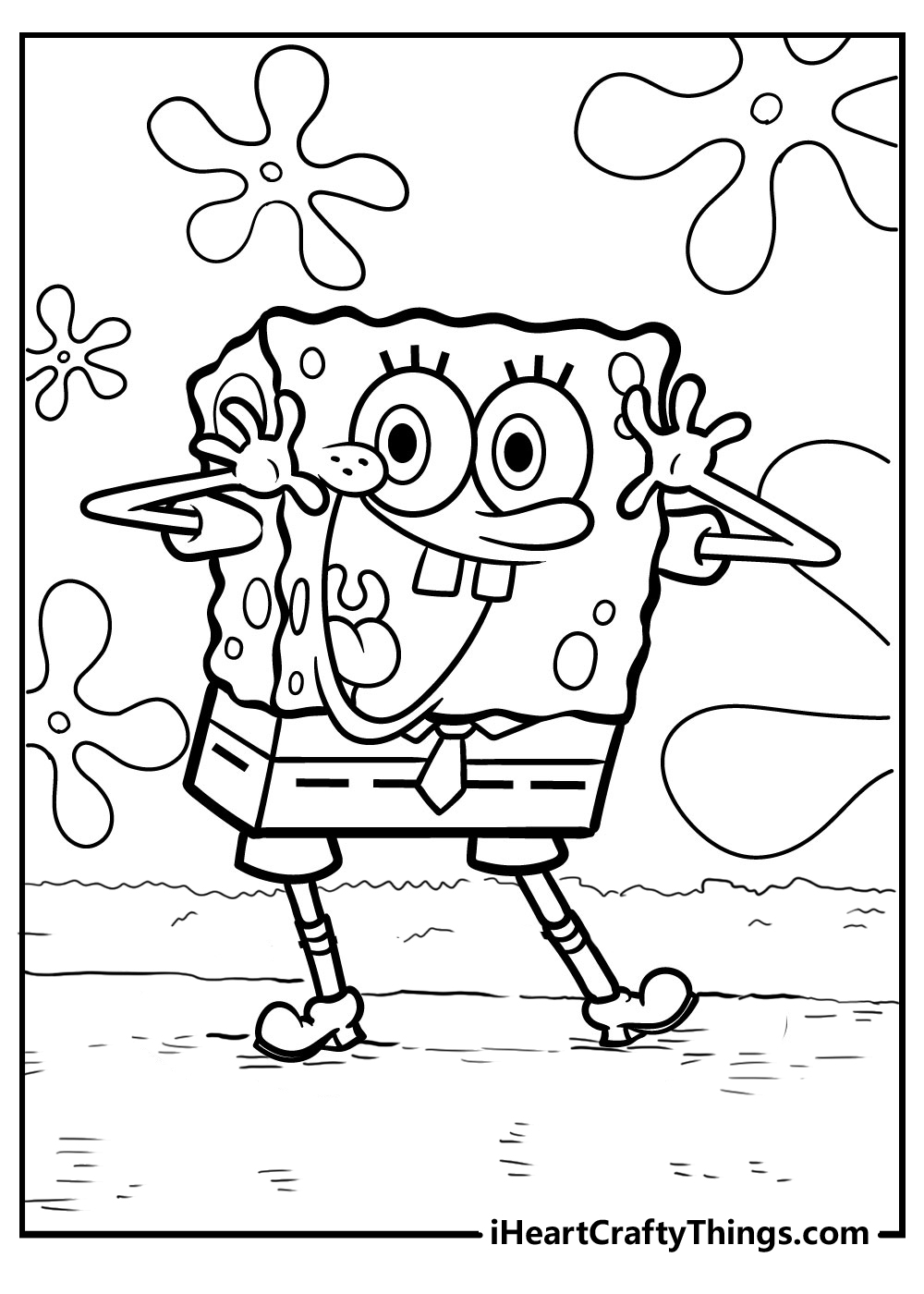 33 Super 20 Super Fun Spongebob Coloring Pages Printable 1