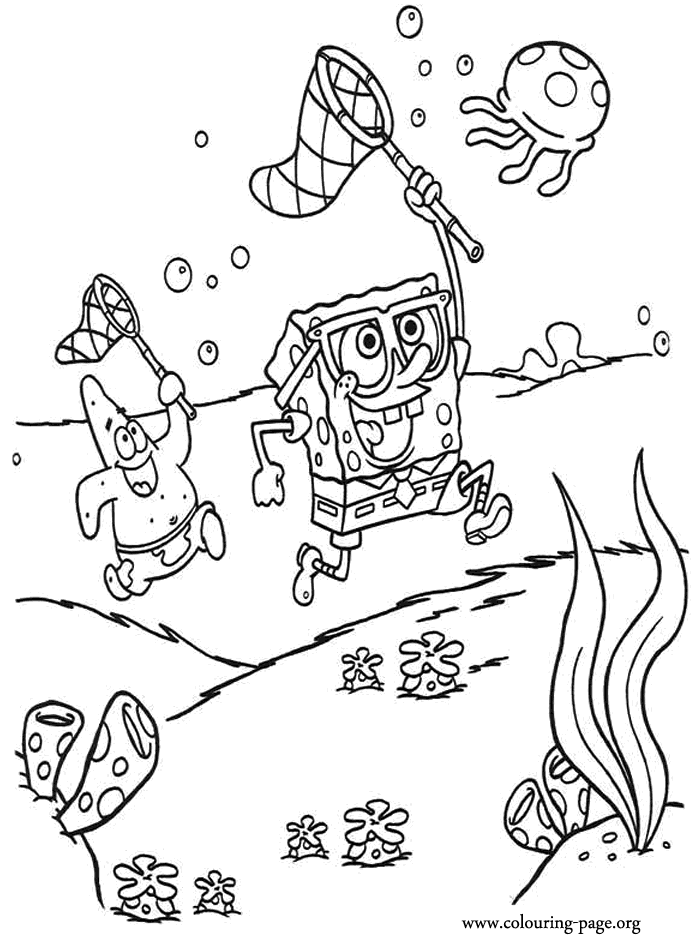 super super fun spongebob coloring pages printable jpg