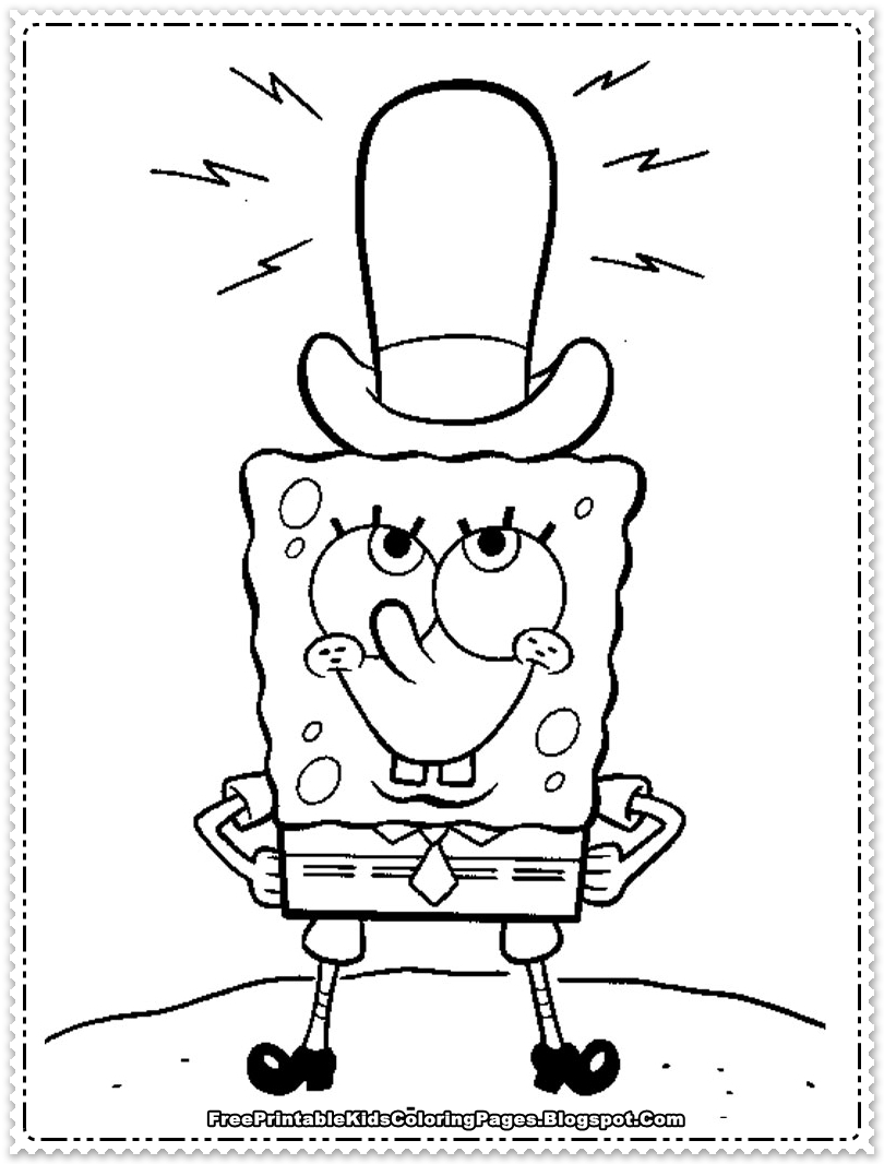 33 Super 20 Super Fun Spongebob Coloring Pages Printable 16