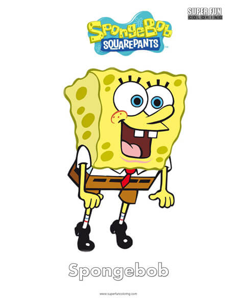 33 Super 20 Super Fun Spongebob Coloring Pages Printable 19