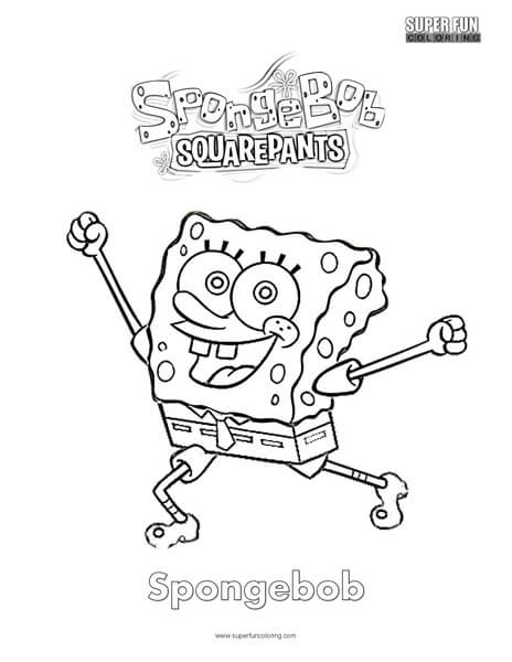 33 Super 20 Super Fun Spongebob Coloring Pages Printable 2