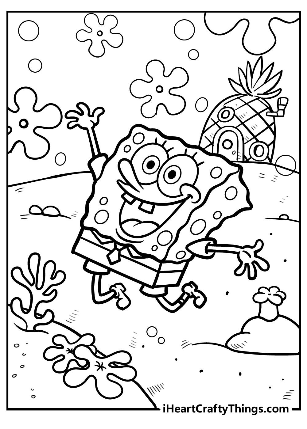 33 Super 20 Super Fun Spongebob Coloring Pages Printable 24