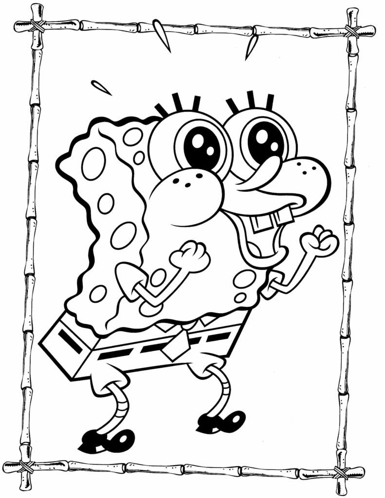 33 Super 20 Super Fun Spongebob Coloring Pages Printable 27