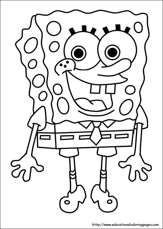 super super fun spongebob coloring pages printable jpg