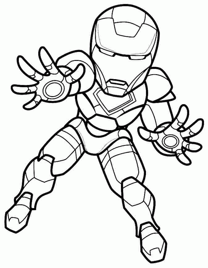 35 Heroic Iron Man Coloring Pages Printable 11