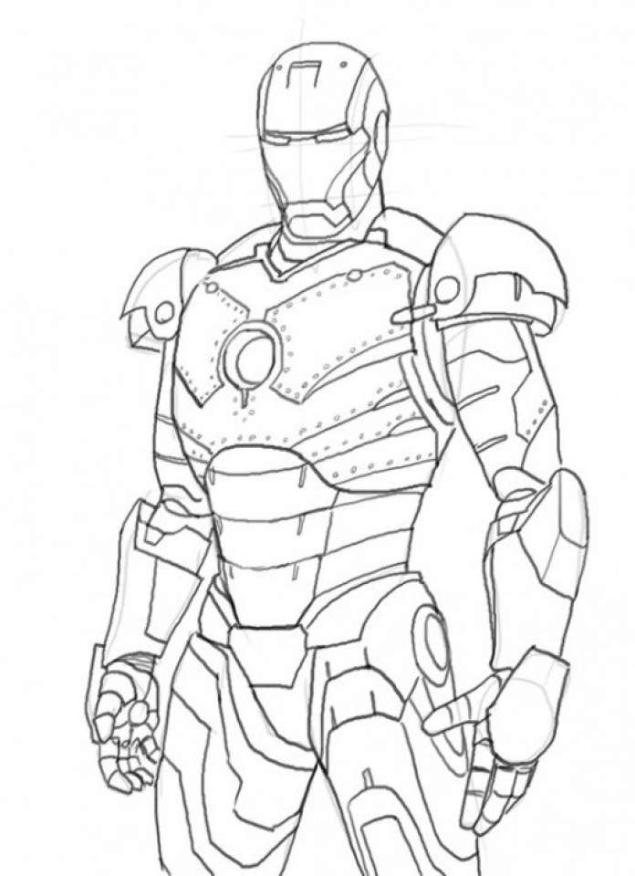 heroic iron man coloring pages printable jpg