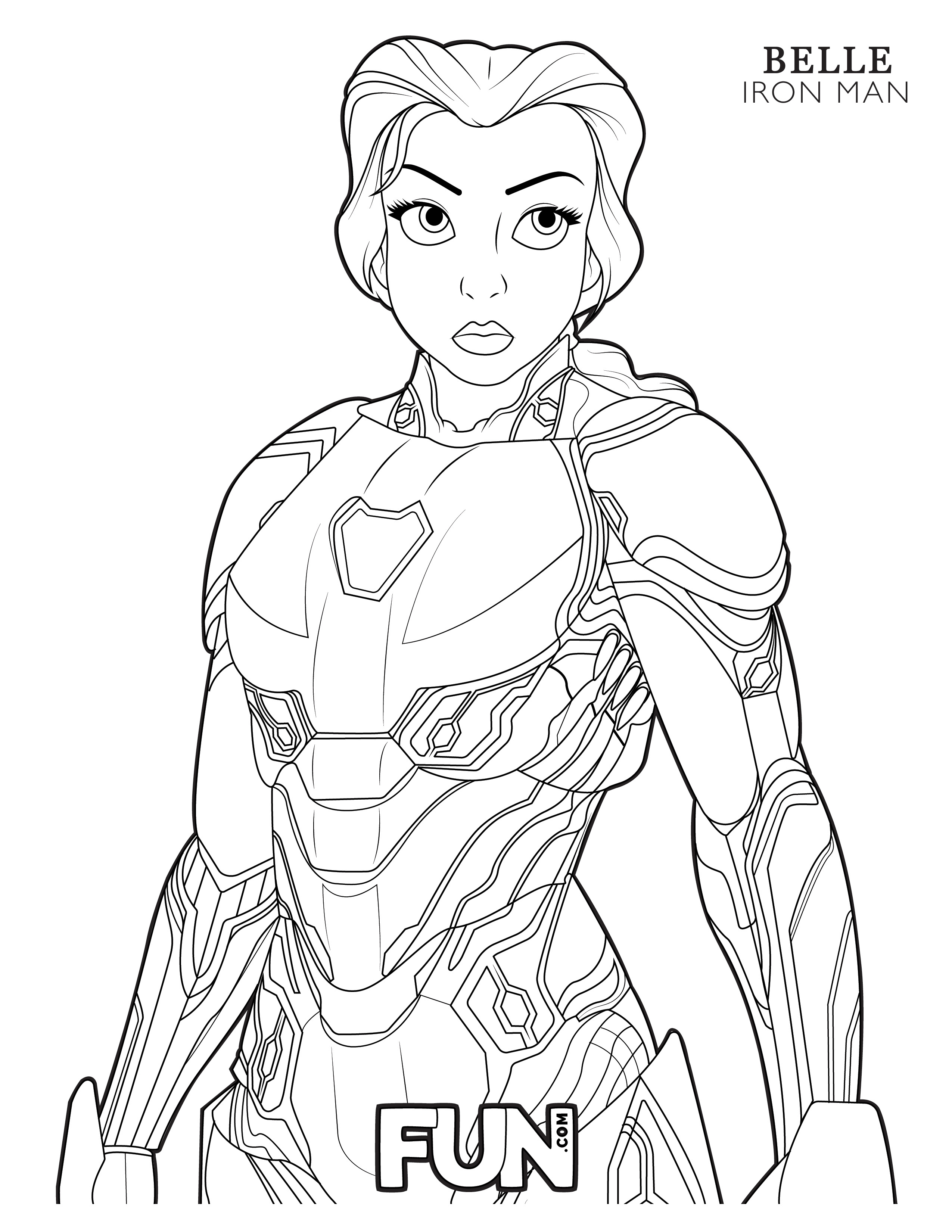 35 Heroic Iron Man Coloring Pages Printable 22