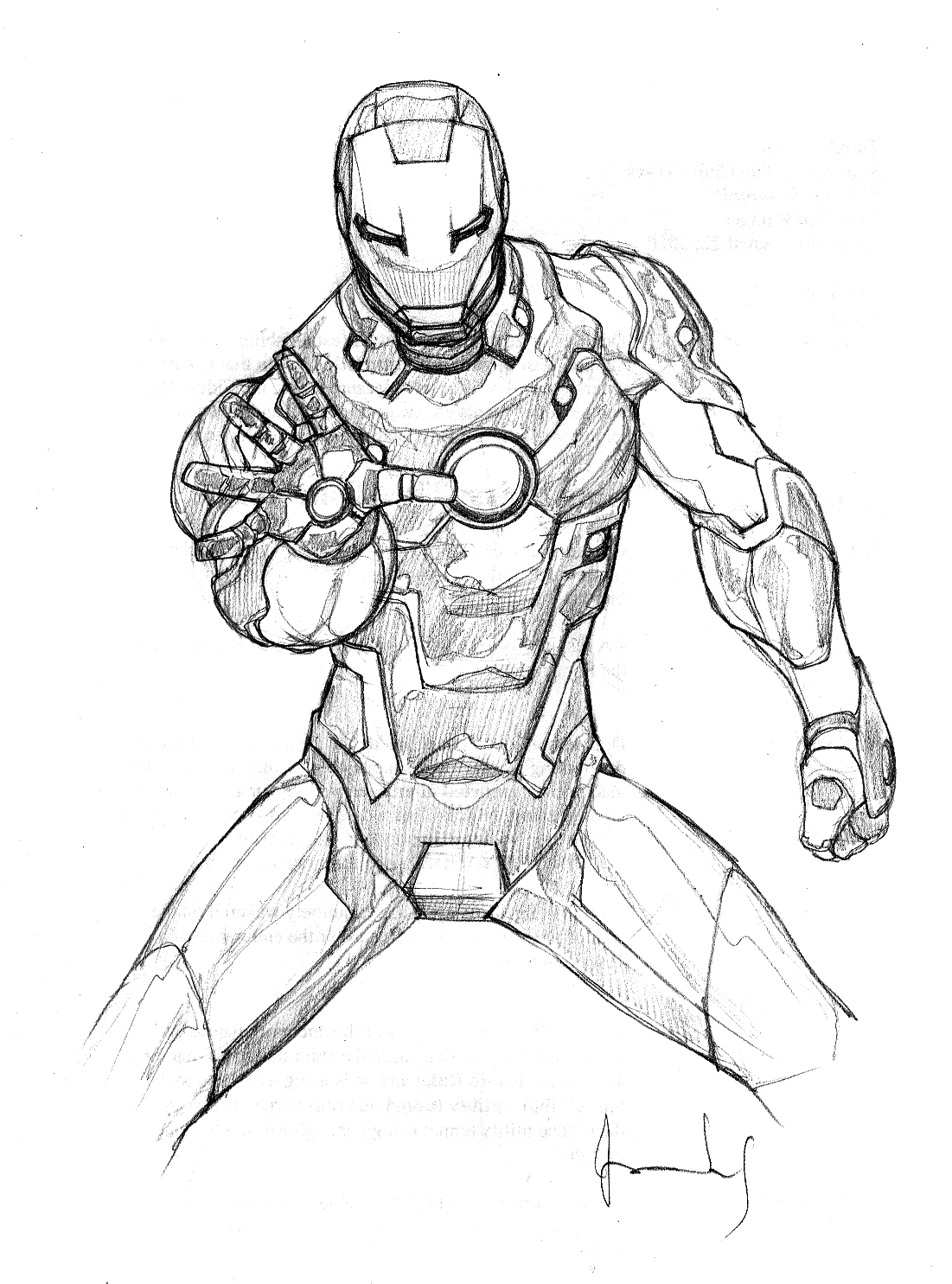 35 Heroic Iron Man Coloring Pages Printable 27