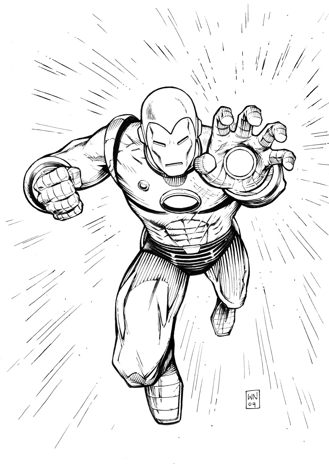 35 Heroic Iron Man Coloring Pages Printable 31