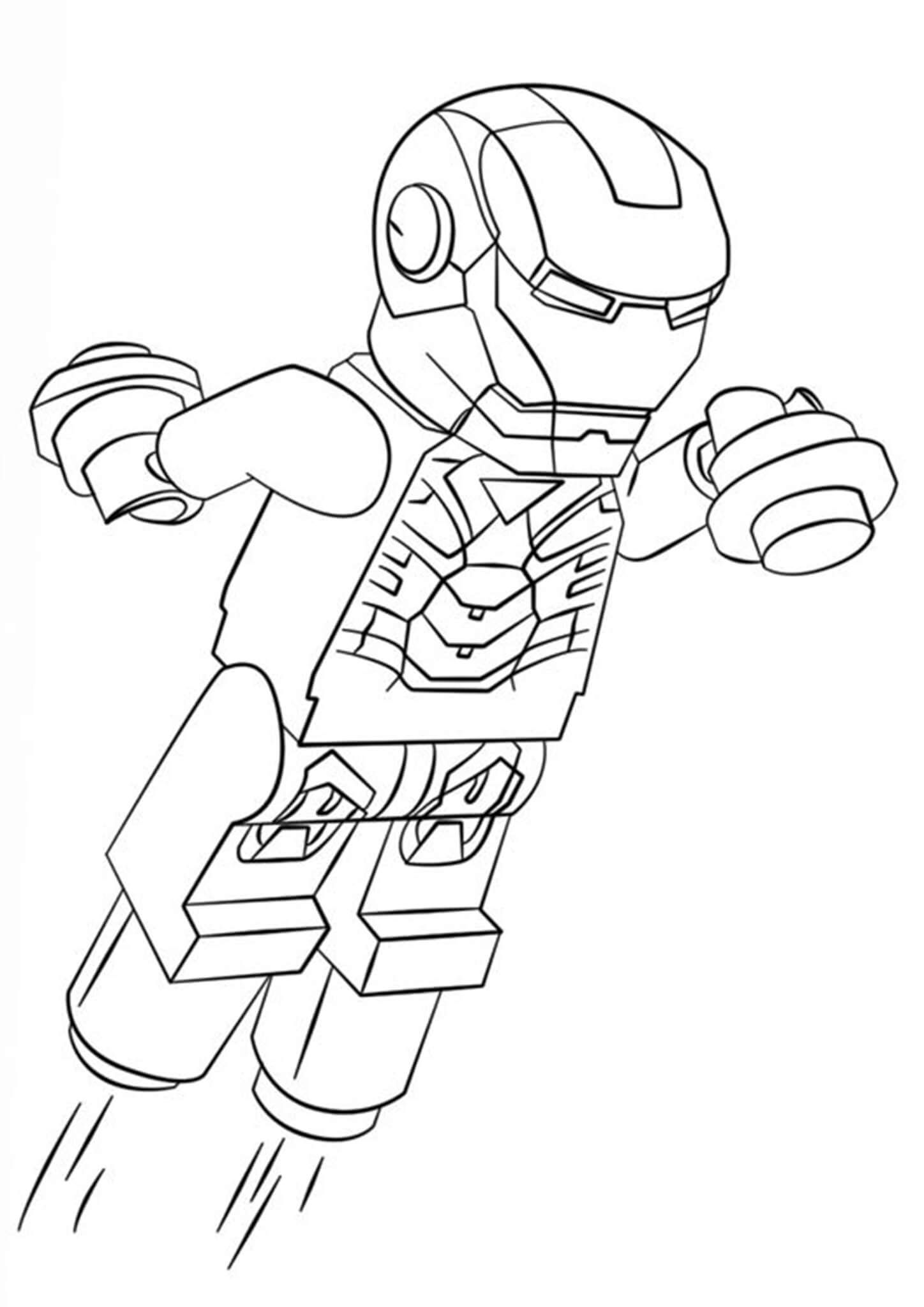 35 Heroic Iron Man Coloring Pages Printable 33