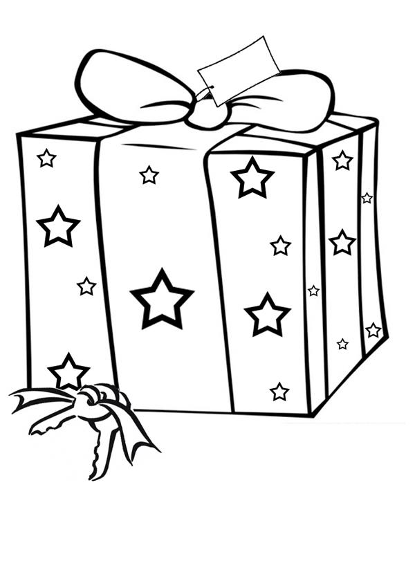 35 Surprising Present Coloring Pages Printable 11