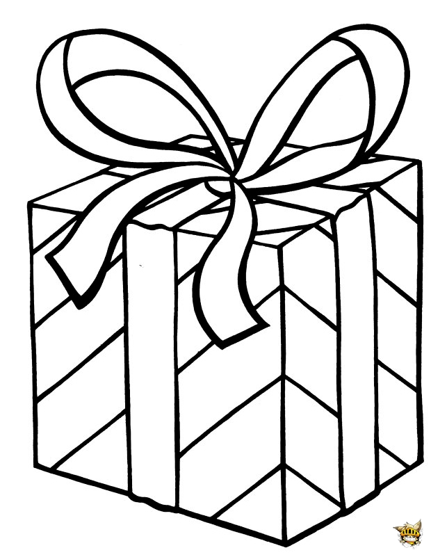 35 Surprising Present Coloring Pages Printable 35