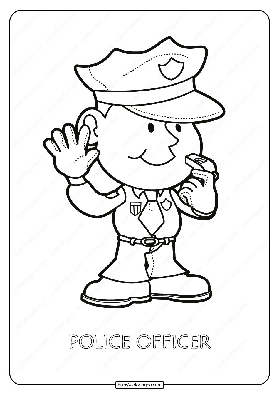 36 Flashy Police Car Coloring Pages Printable 22