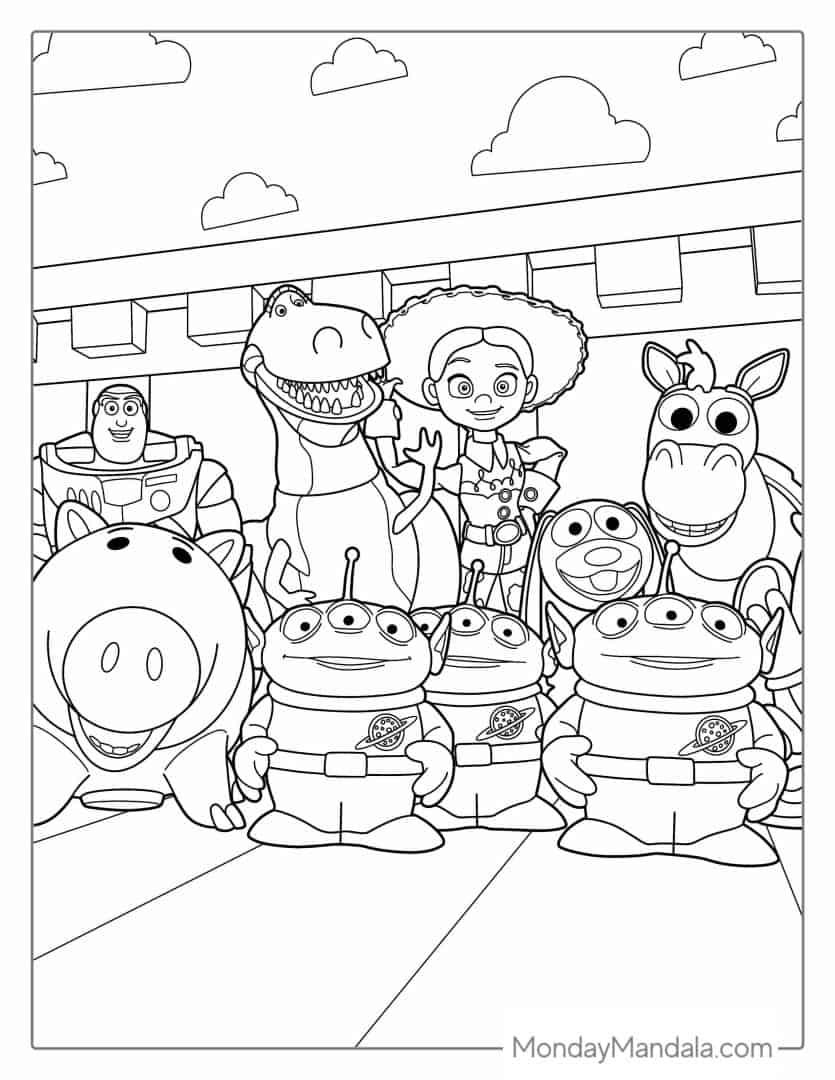 37 Toy Story Coloring Pages Printable 25