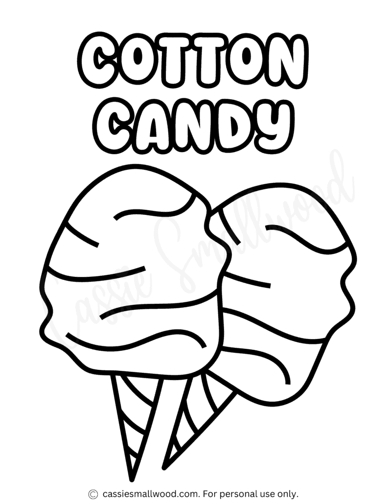 39 Sweet Candy Coloring Pages Printable 19