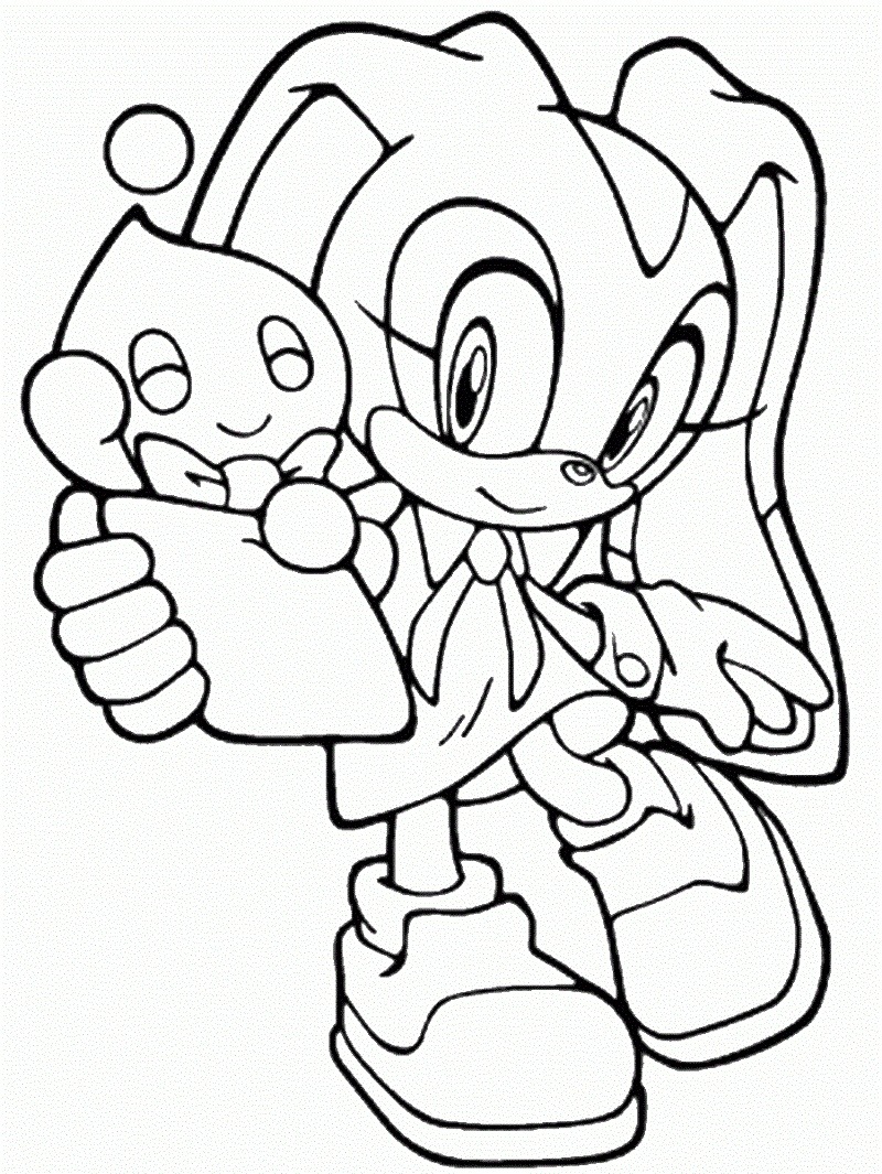 76 Sonic The Hedgehog Coloring Pages Printable 2