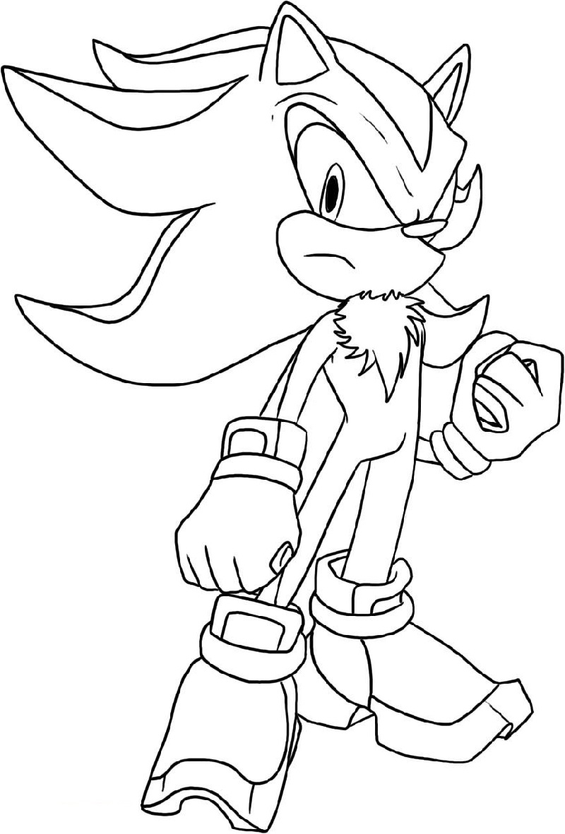 76 Sonic The Hedgehog Coloring Pages Printable 30