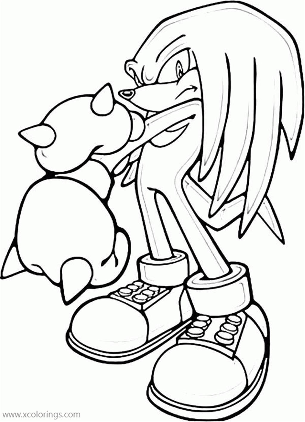 76 Sonic The Hedgehog Coloring Pages Printable 35